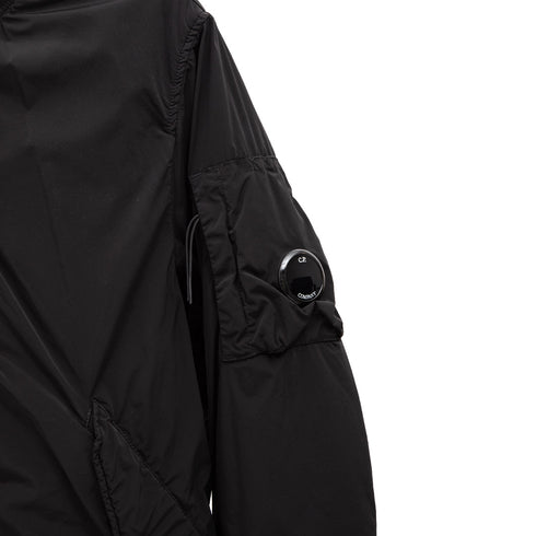 C.P. Company Nycra-R Bomber Jacket Black 999 15CMOW249A Degli Uberti